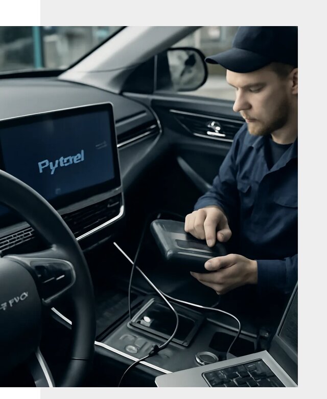 Русификация автомобилей Jetour с адаптацией меню в Тихорецке