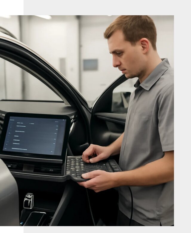 Русификация мультимедиа автомобилей Lynk Co в Тихорецке