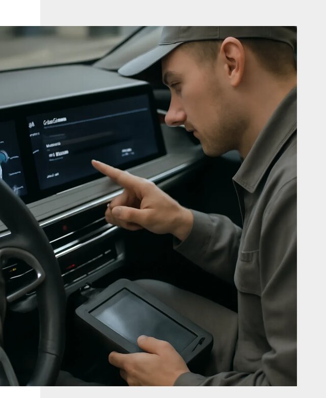 Русификация приборной панели автомобиля Voyah в Тихорецке